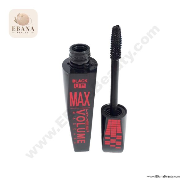 ریمل چشم موزیکال حجم‌دهنده مکس MAX، مناسب برای حجم‌دهی و بلندکنندگی مژه‌ها با جلوه‌ای طبیعی و جذاب.۲