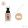 کرم پودر گاش شیشه‌ای مدل VELVET TOUCH شماره 403، با پوشش‌دهی کامل و جلوه‌ای مات