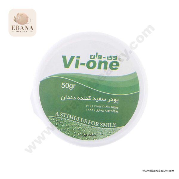 پودر سفیدکننده دندان وی وان مدل Mint وزن 50 گرم.۱