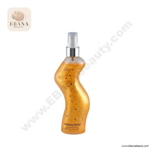 بادی اسپلش شاین‌دار ژک ساف مدل Infinity Gold حجم 250 میلی‌لیتر.۱